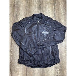 Harley Davidson Black Mesh Casual Breathable Jacket